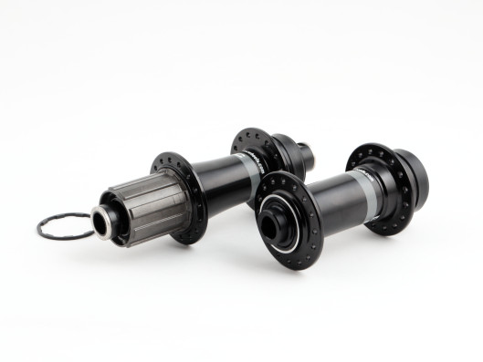 Náboje Novatec D041SB-CL-B12 BOOST 12/110mm + Novatec D982TSB-CL-B12-CL-B12 , Boost 12x148mm ,32děr, přední + zadní