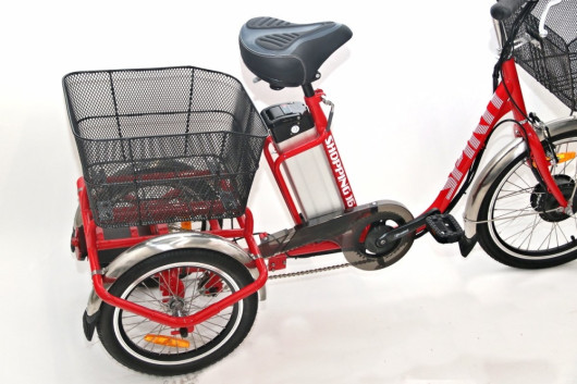 Elektrokolo Spirit SHOPPING 2, tříkolka, červená /250W, 36V/18Ah/