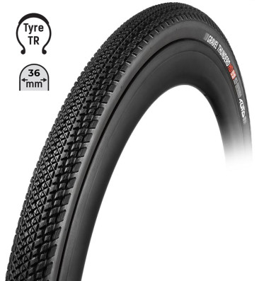 Plášť TUFO Gravel SPEEDERO HD 700x36C, bezduš. črn