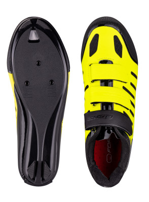Cyklistické tretry FORCE ROAD LASH fluo-černé