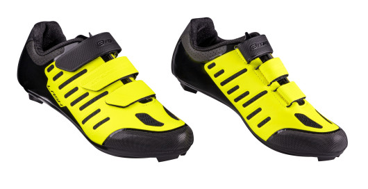 Cyklistické tretry FORCE ROAD LASH fluo-černé