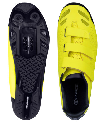 Tretry FORCE MTB HERO 2, fluo