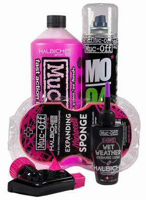 Sada MUC-OFF E-Bike Clean, PROTECT & LUBE KIT - Základní sada