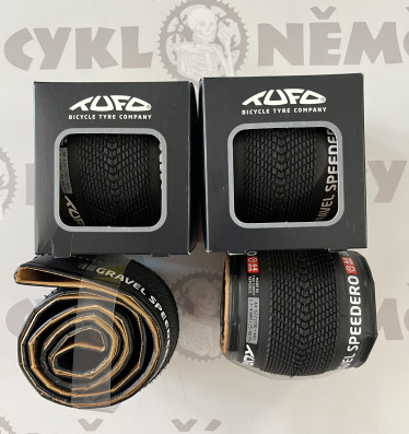 Plášť TUFO Gravel SPEEDERO 700x44C, bezdušový černý