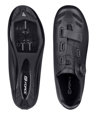 Tretry FORCE ROAD HERO PRO, černé