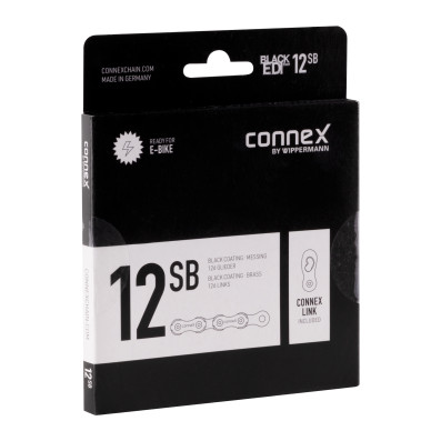 Řetěz CONNEX 12sB pro 12-kolo, černo-zlatý