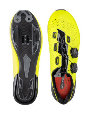 Tretry FORCE MTB WARRIOR CARBON, fluo