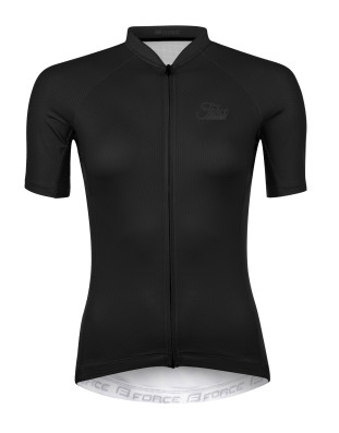 Dres FORCE PURE LADY krátký rukáv, černý