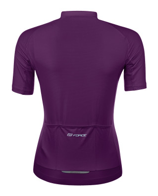 Dres FORCE PURE LADY krátký rukáv, fialový