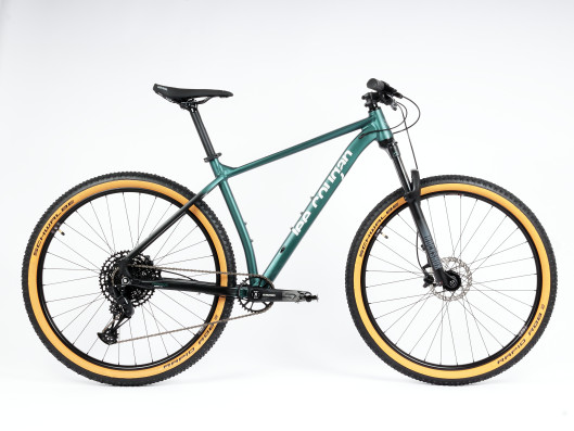 Kolo Lee Cougan Revenge Sram SX Eagle 12, zeleno-černá matná
