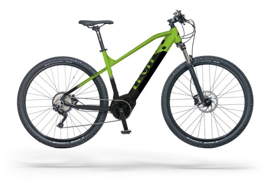Elektrokolo eMTB LEVIT MUAN BF 1 over 27,5 lime black pearl