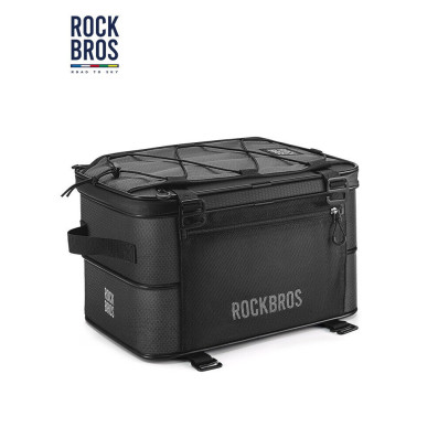 Taška RB na zadní nosič skádací, 14L/16,8L, černá