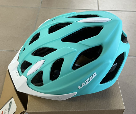 LAZER přilba J1 CE-CPSC/ Matná mint zelená bílá +net +led
