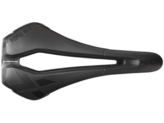 Sedlo Selle Italia X-LR Air Cross TM Superflow S, manganové ližiny, černé