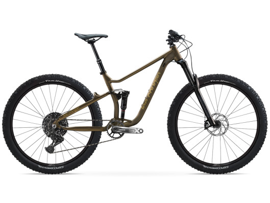 Celoodpružené MTB 29" Lee Cougan Quest Shimano SLX 1x12 , velikost L -19" (48cm) - barva hnědozlatá matná