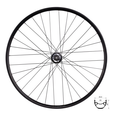 Kolo zadní FORCE XC DISC 622x23 F804333-6d 32d