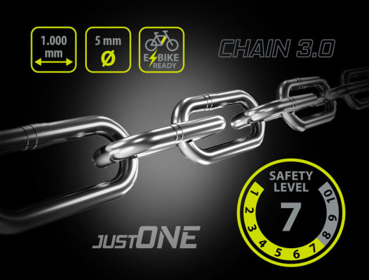 ONE – řetězový zámek CHAIN 3.0, reflex