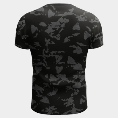 Triko krátký rukáv SMTS191 black camo