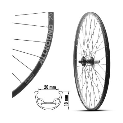KOLO ZAPLETENÉ NEXELO SUPREME ZADNÍ 29" DISC ALLROUND