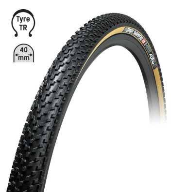 Pášť TUFO Gravel SWAMPERO HD 700x40C,bezd.črn/béž