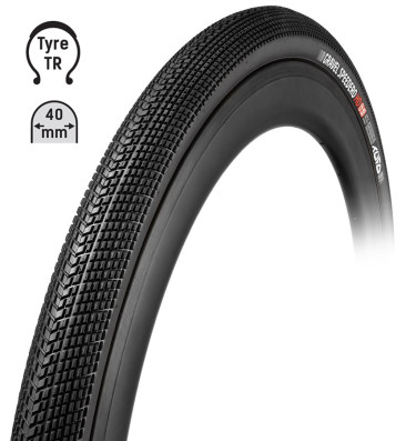 Plášť TUFO Gravel SPEEDERO HD 700x40C, bezduš. črn