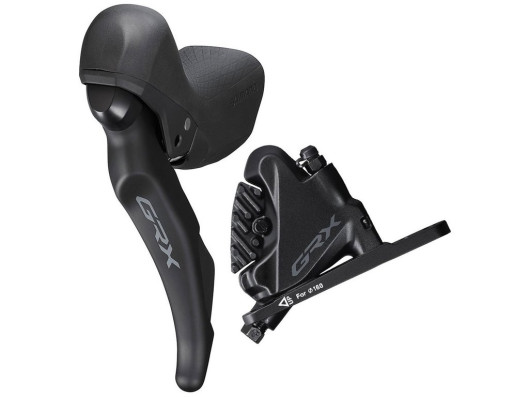Shimano GRX ST-RX400+BR-RX400 řadící-brzdová páka - 2x10s, levá + přední kotoučová brzda