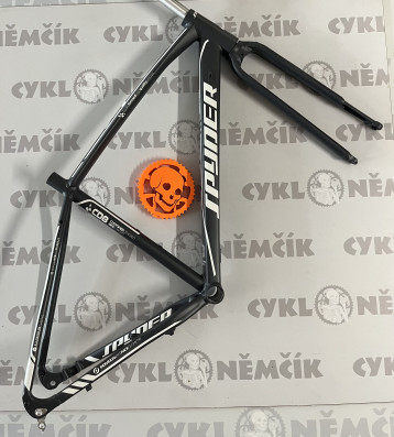 Rám Spyder Alu Gravel - Cyklokrosový + Alu vidlice , pro kotoučové brzdy 46cm