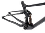 Celoodpružený karbonový rámový set MTB 29" Lee Cougan Crossfire , velikost S -16" (42cm) barva černá/chameleon lesk