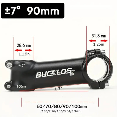 Představec Bucklos 90mm +-7