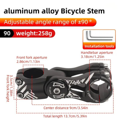 Představec VXM stavitelný 31,8 90mm