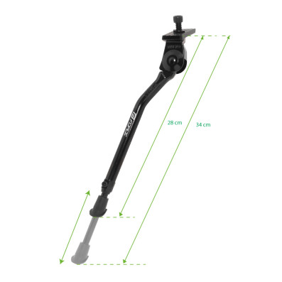 Stojan Force RAF 20-28" Al pod rám bez protikusu, černý