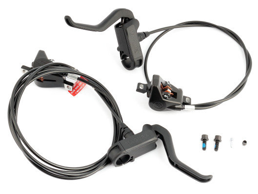 Brzdy Magura MT A2 přední 900 mm + zadní 2200 mm