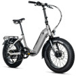CODY FAT BIKE 20", ZADNÍ MOTOR, M:2024-šedá