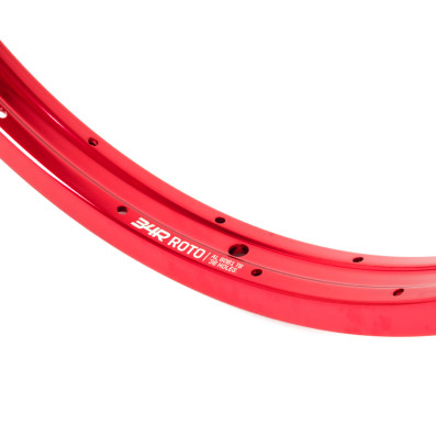 Ráfek 406X34 BMX 34R ROTO RIM V2 36 červený