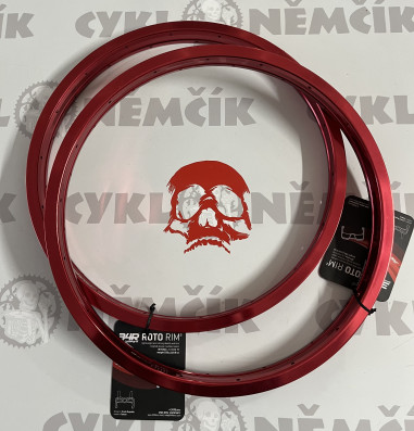 Ráfek 406X34 BMX 34R ROTO RIM V2 36 červený