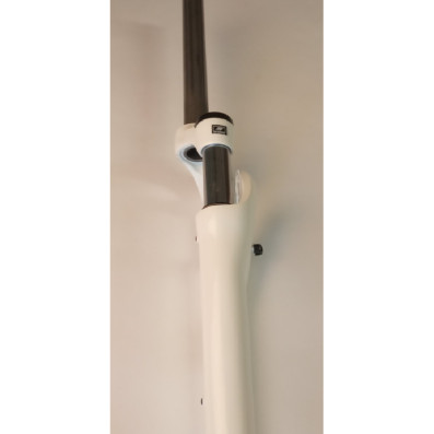Vidlice odpr. 28" 28,6/255 ahead Suntour NEX DISC, 63 mm bílá BEZ POLEPU