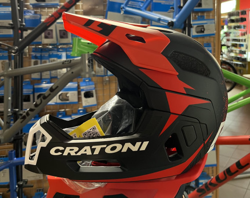 Přilba CRATONI C Maniac 2.0 MX black-red matt