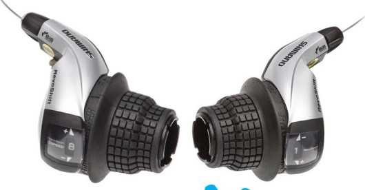 Řazení SHIMANO Revoshift otočné RS45 3x8s pár