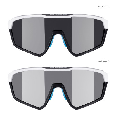 Brýle F APEX, bílo-šedé, kontrastní+fotochrom.sklo