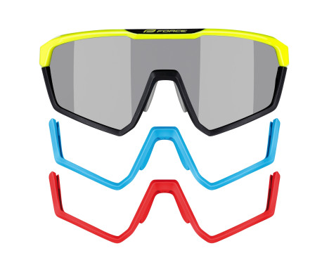 Brýle FORCE APEX, fluo-černé, fotochromatické sklo