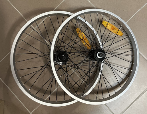 Kola BMX napletená komplet pár ; 36 děr