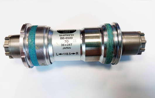 Osa středová Shimano BB6500 118mm italský závit
