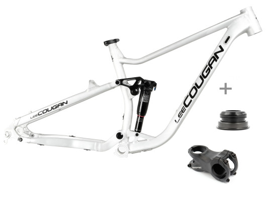 Rámový set LEE COUGAN MTB 29" velikost 17,5" (44cm) broušený hliník matný