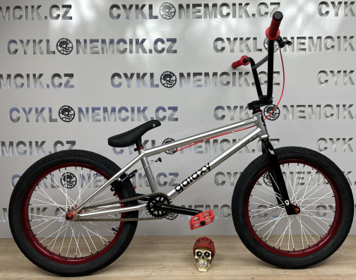 Kolo GALAXY WHIP stříbrná-red