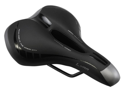 Sedlo městské Selle Monte Grappa Lyra Plus , barva černá 255x192mm