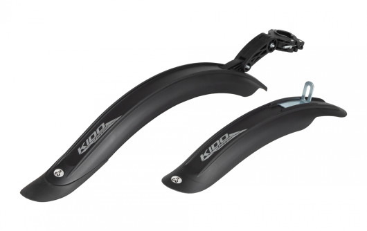 Blatníky CTM KIDO, PRO, černá/černá, 16'', objímka