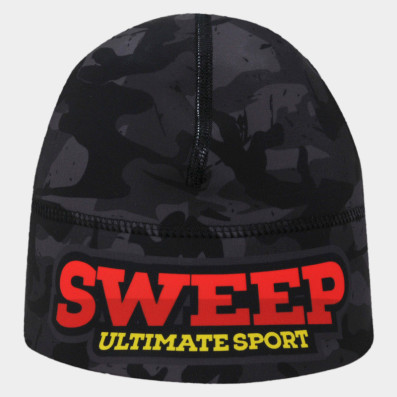 Čepice Sport SCP102 černý maskáč, barevné logo