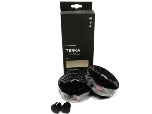 Omotávka Fi´zi:k TERRA MICROTEX BONDCUSH TACKY 3mm- omotávka barva černá