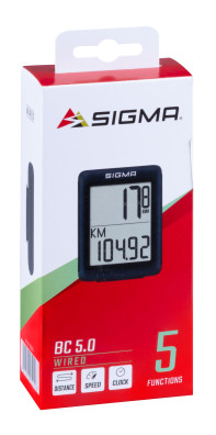 Počítač SIGMA BC 5.0 WR, černý