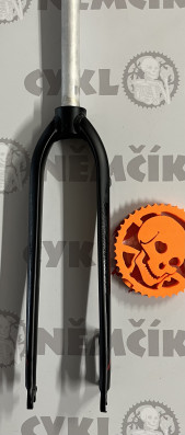 Vidlice pevná Gravel,trekking/cross černá matná ahead